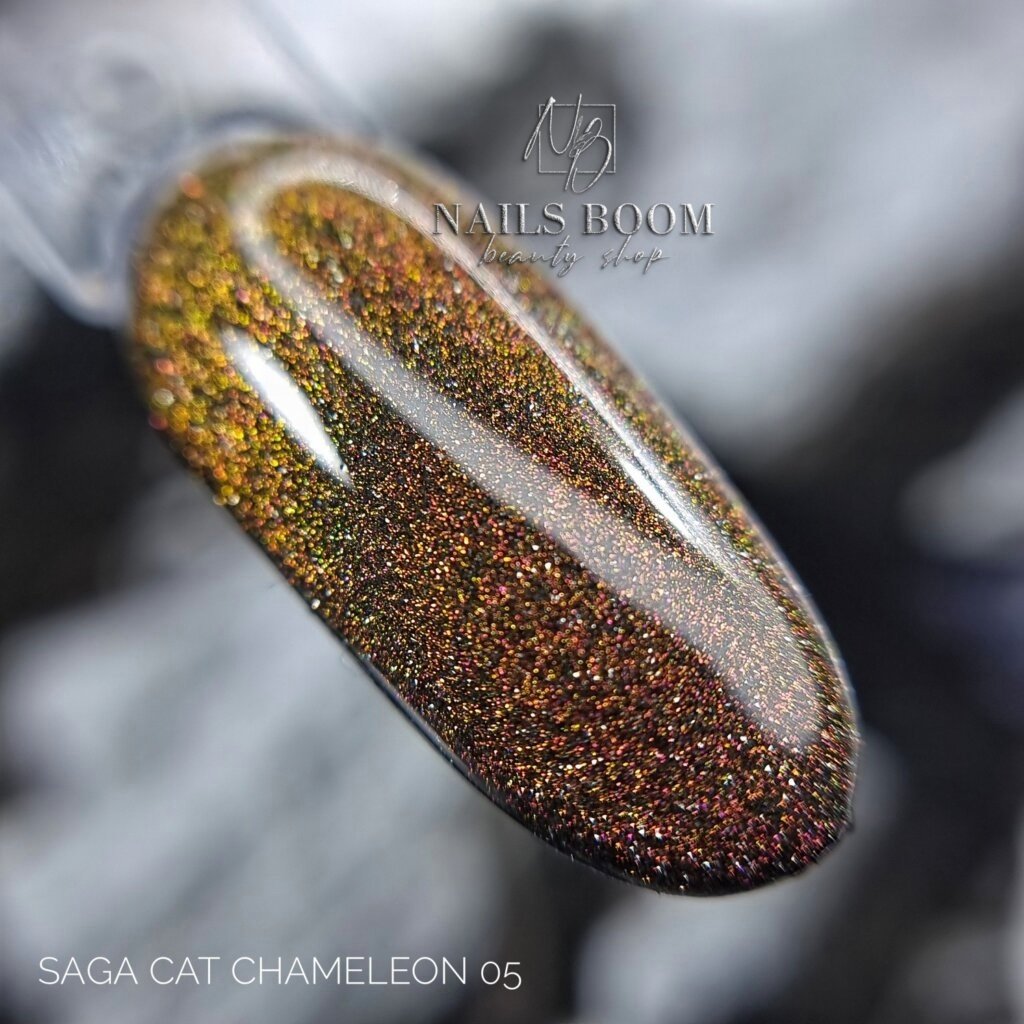 PicsArt_10-23-04.46.50 Світловідбиваючий гель-лак Saga Cat Chameleon №05