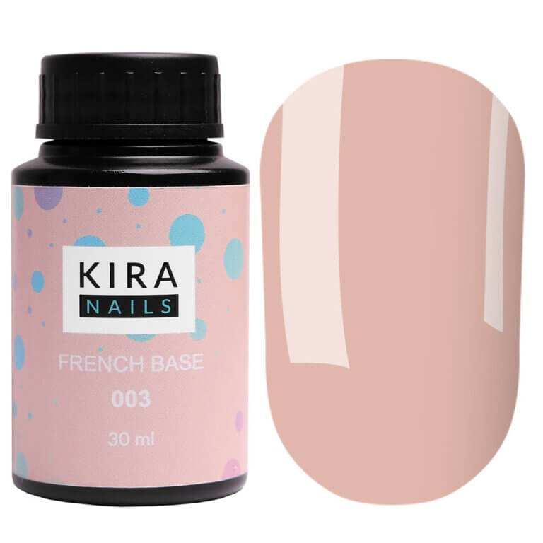 Камуфлююча база Kira Nails French Base 003, 30 мл