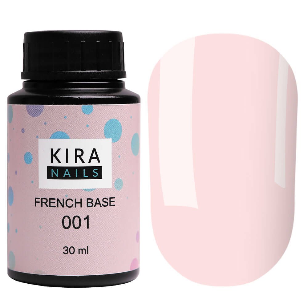 Камуфлююча база Kira Nails French Base 001, 30 мл