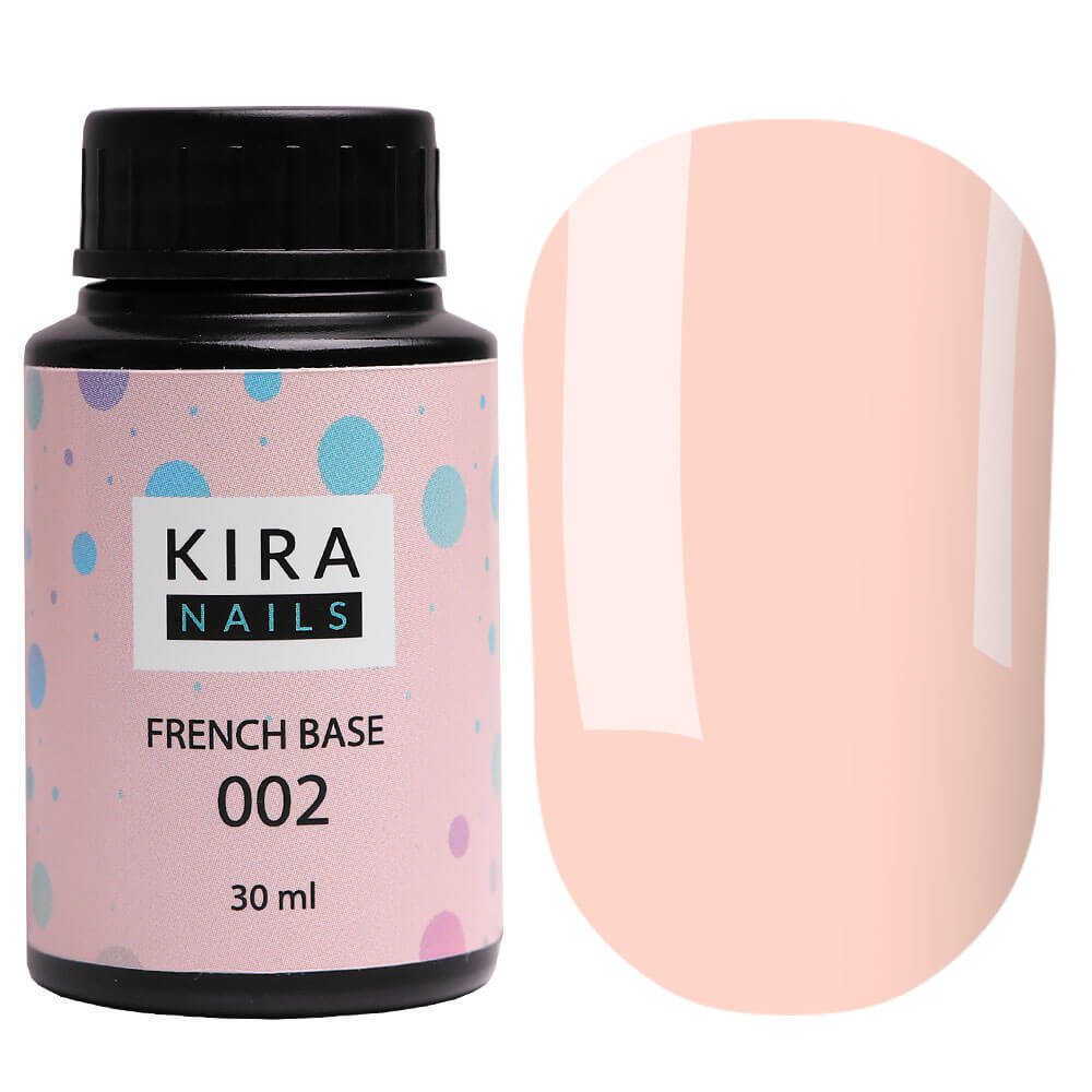 Камуфлююча база Kira Nails French Base 002, 30 мл