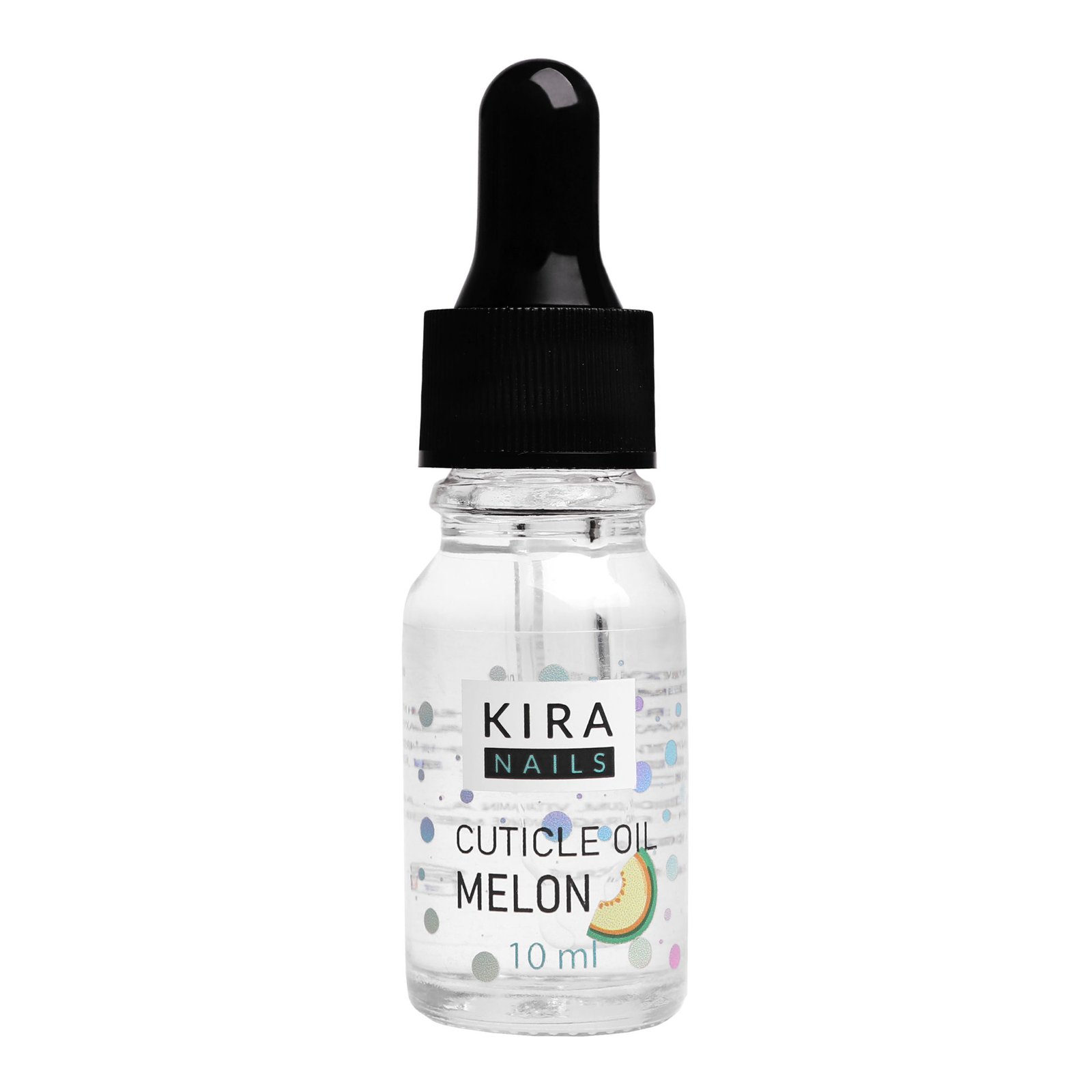 Олія для кутикули Kira Nails Cuticle Oil Melon, диня, 10 мл
