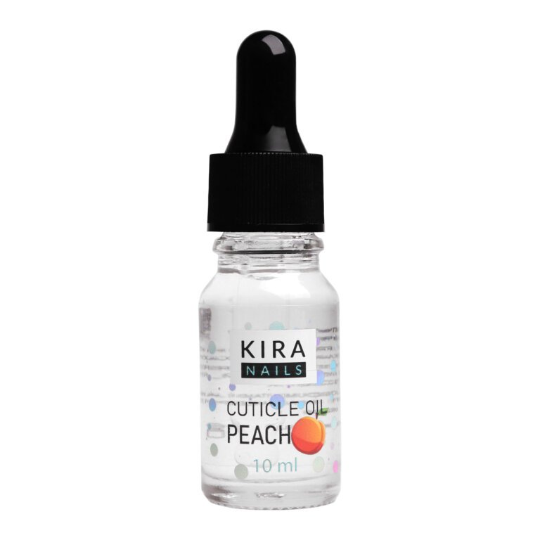 Олія для кутикули Kira Nails Cuticle Oil Peach, персик, 10 мл