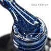 Світловідбиваючий гель-лак Saga Fiery 27, 9 мл