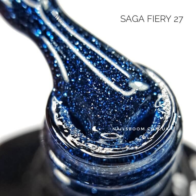 Світловідбиваючий гель-лак Saga Fiery 27, 9 мл
