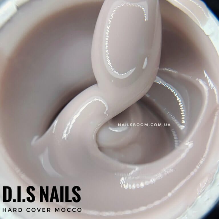 Камуфлюючий гель D.I.S nails Hard Cover Mocco, 28 мл