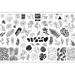 Пластина для стемпінгу ART Stamping by Vakula 001