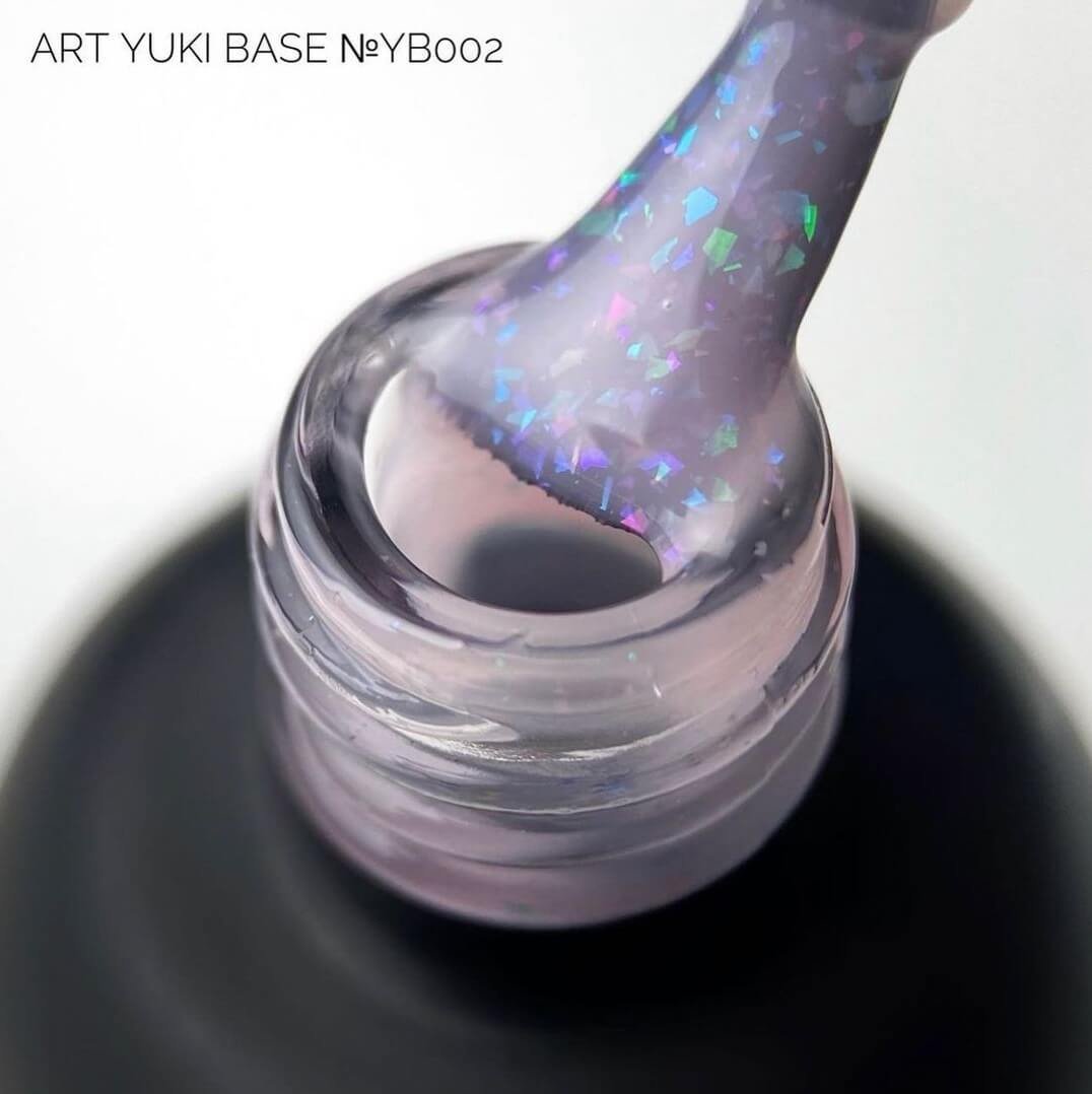 Камуфлююча база з поталлю ART YUKI BASE №YB002, 10 мл
