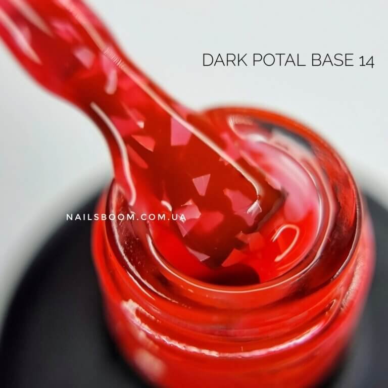 Камуфлююча база з поталлю DARK Pro Base Potal №14, 15 мл