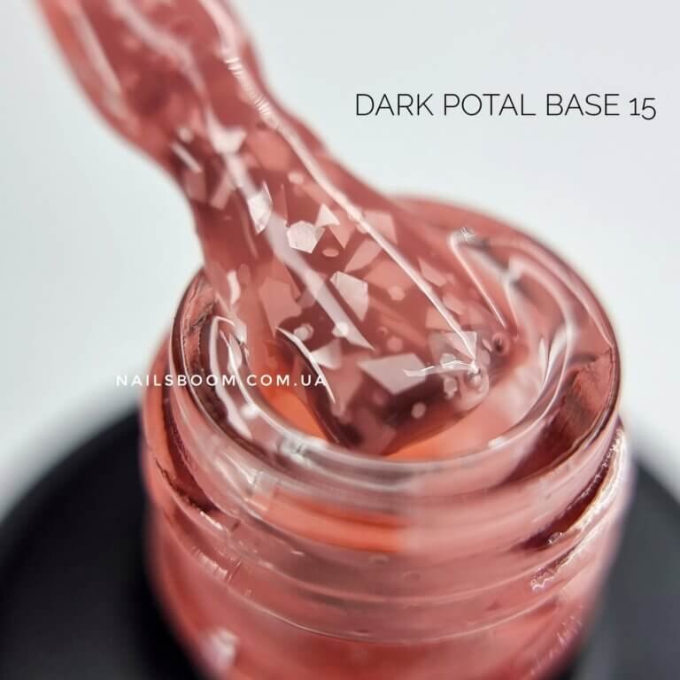 Камуфлююча база з поталлю DARK Pro Base Potal №15, 15 мл