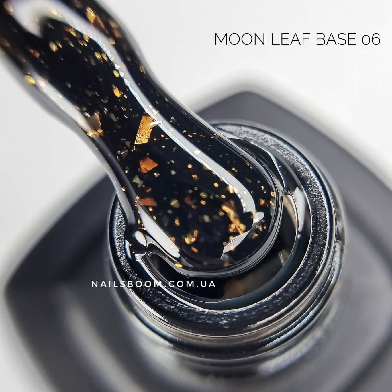 Камуфлююча база з поталлю MOON Full Leaf №06, 8 мл