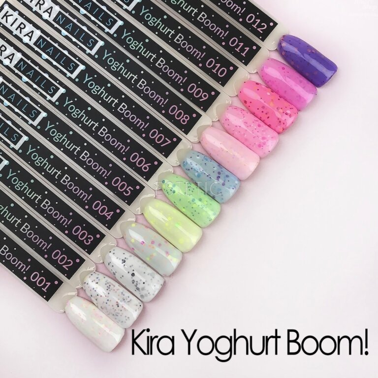 Гель-лак Kira Yogurt Boom 011, 6 мл