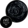 ART-Gypsum-Gel-004 Гель для дизайну ART Gypsum Gel 004 Black, 5 мл