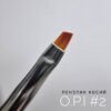 Пензлик для геля O.P.I Kolinsky (косий зріз) №2