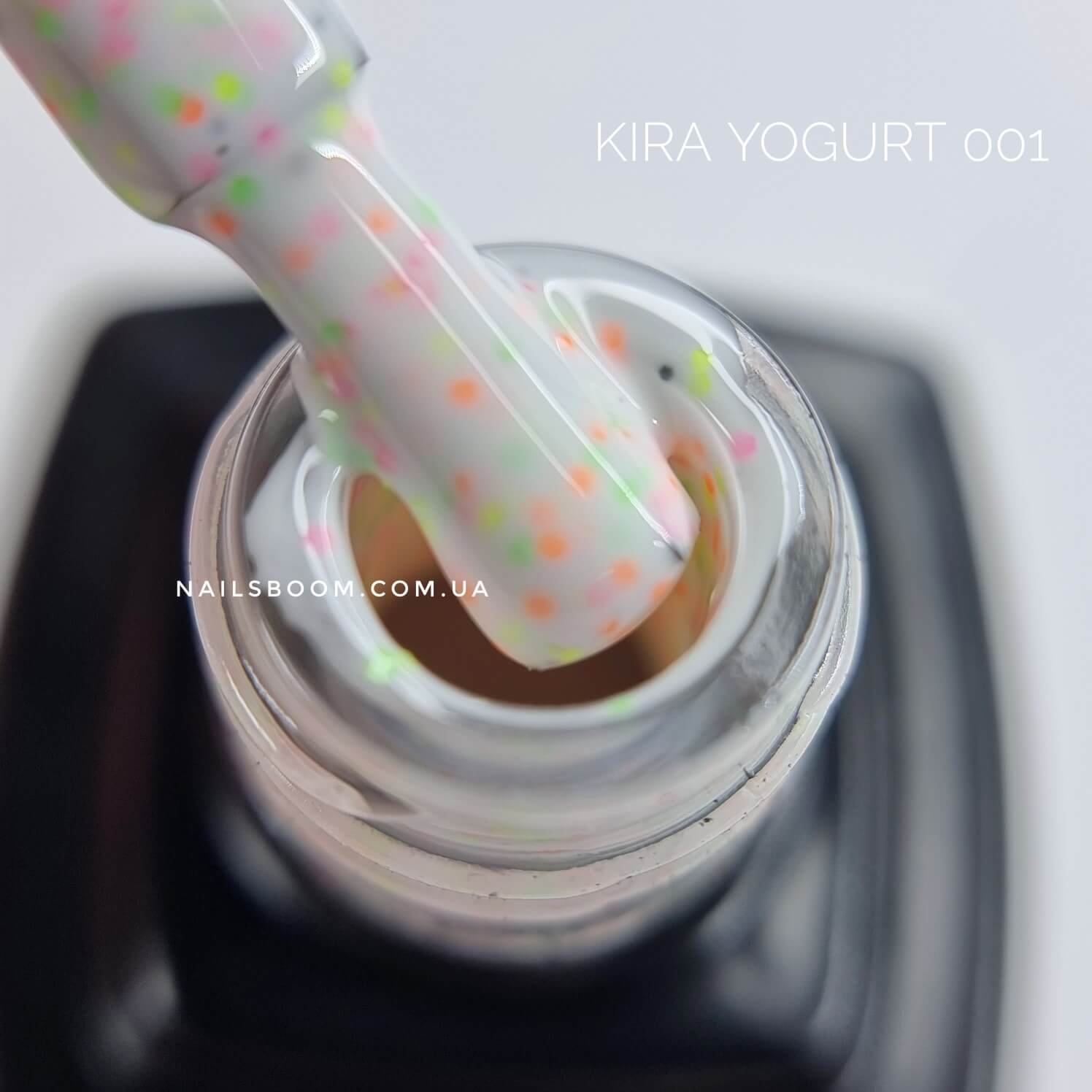 Гель-лак Kira Yogurt Boom 001, 6 мл