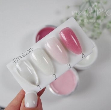 Рідкий гель NailApex Emulsion gel 01 (прозорий), 30 мл