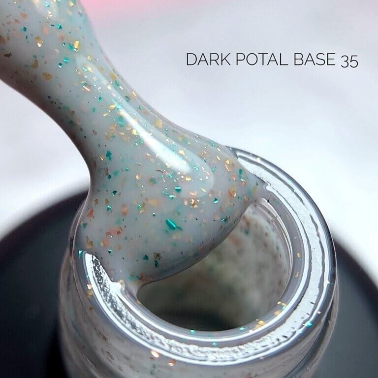 Камуфлююча база з поталлю DARK Pro Base Potal №35, 15 мл