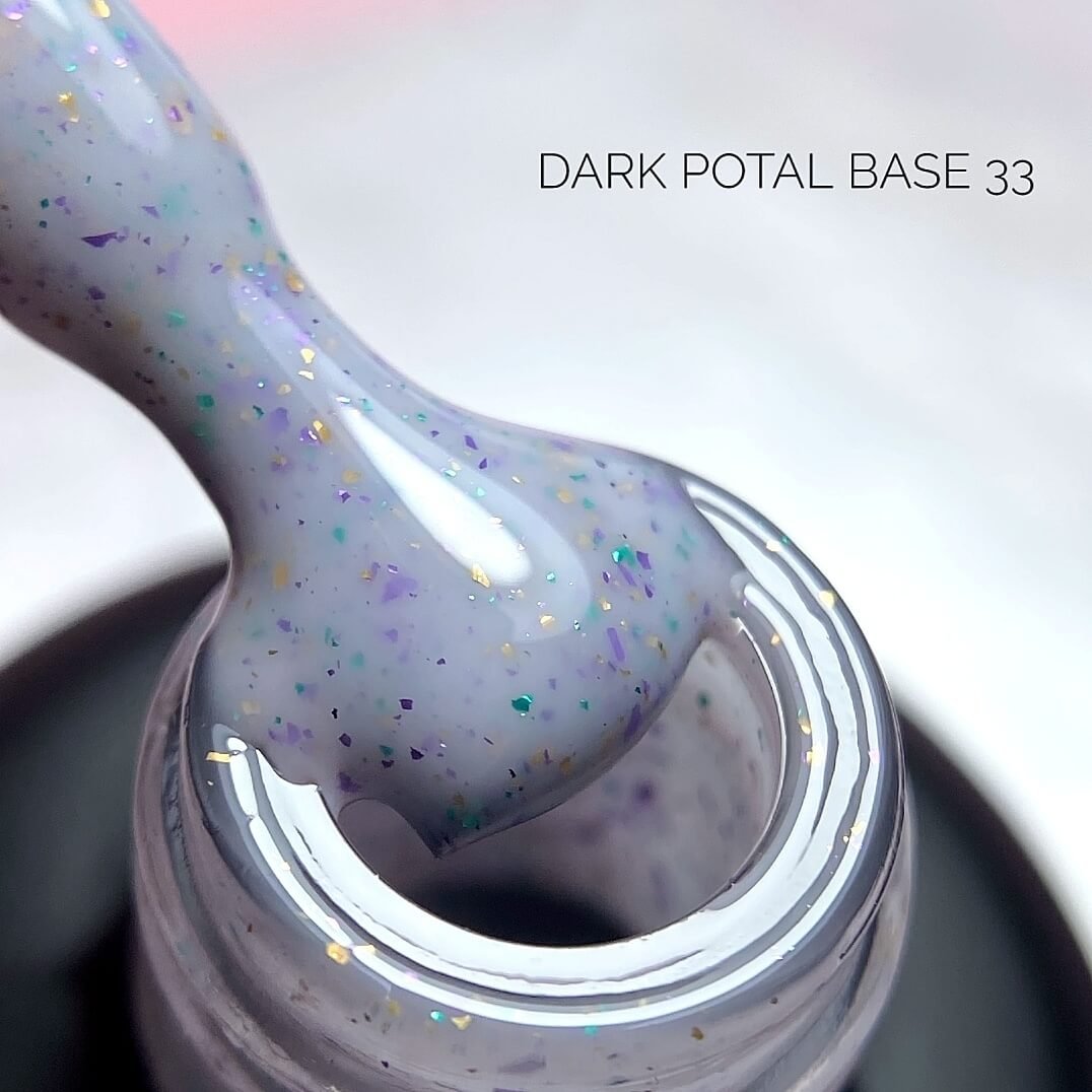 Камуфлююча база з поталлю DARK Pro Base Potal №33, 15 мл
