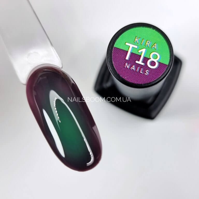 Термо гель-лак Kira Nails №T18, 6 мл