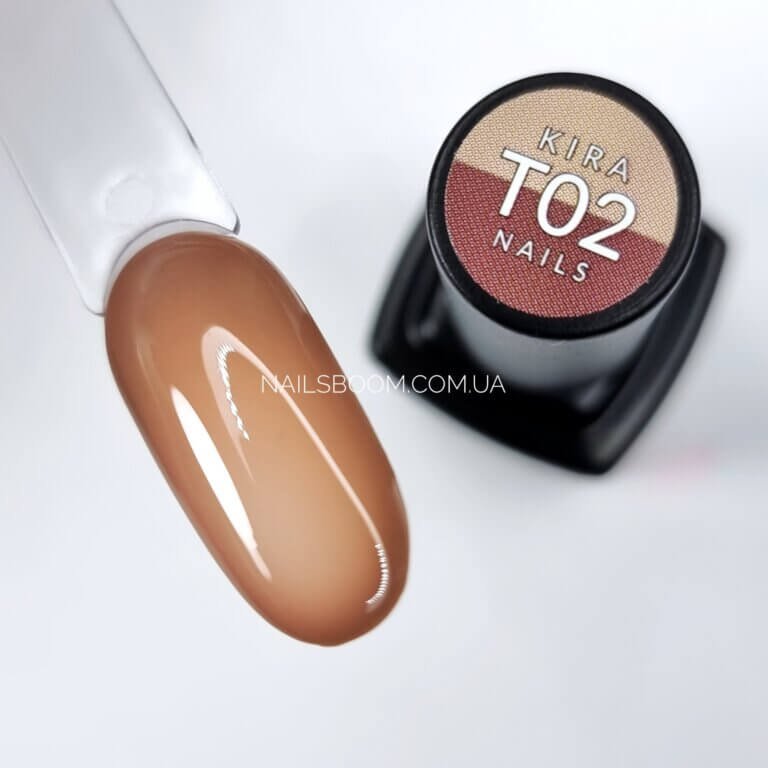 Термо гель-лак Kira Nails №T02, 6 мл