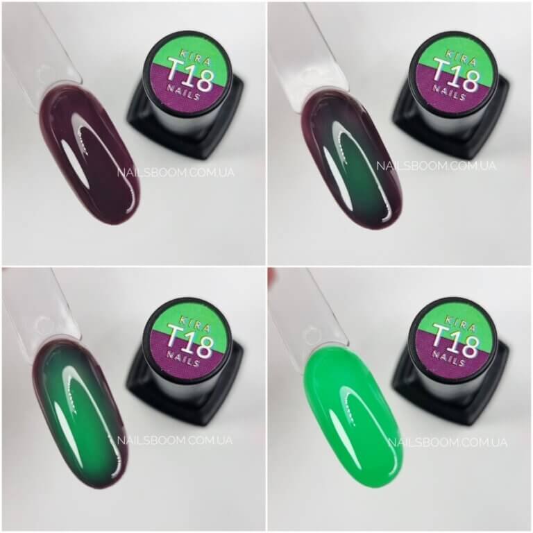 Термо гель-лак Kira Nails №T18, 6 мл