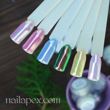 Перлинова втирка NailApex Rainbow Pigment