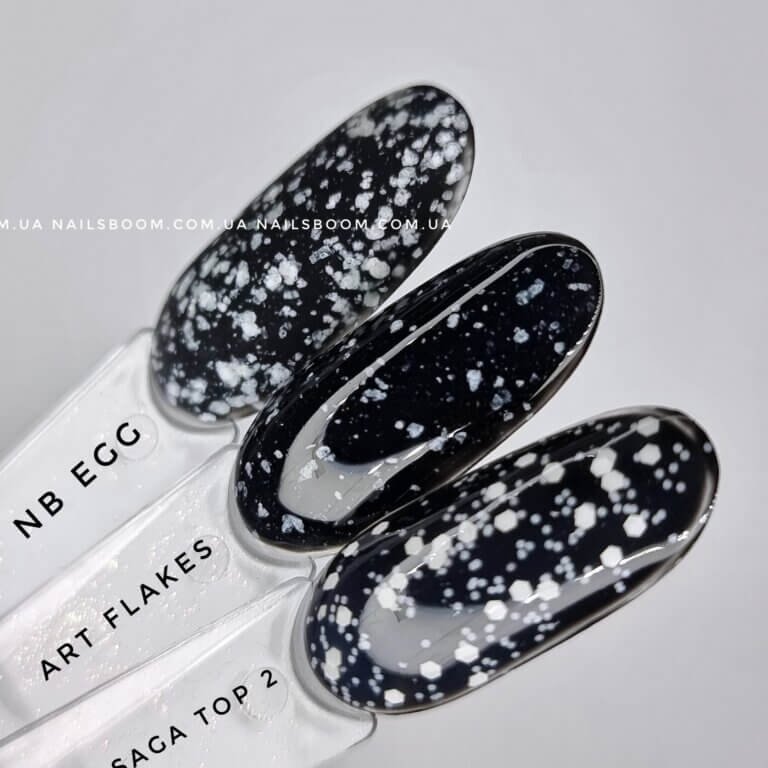 Топ ART White Flakes без липкого шару, 10 мл
