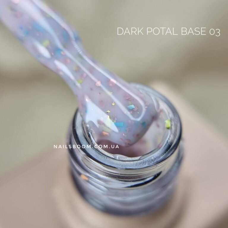 Камуфлююча база з поталлю DARK Pro Base Potal 03, 10 мл
