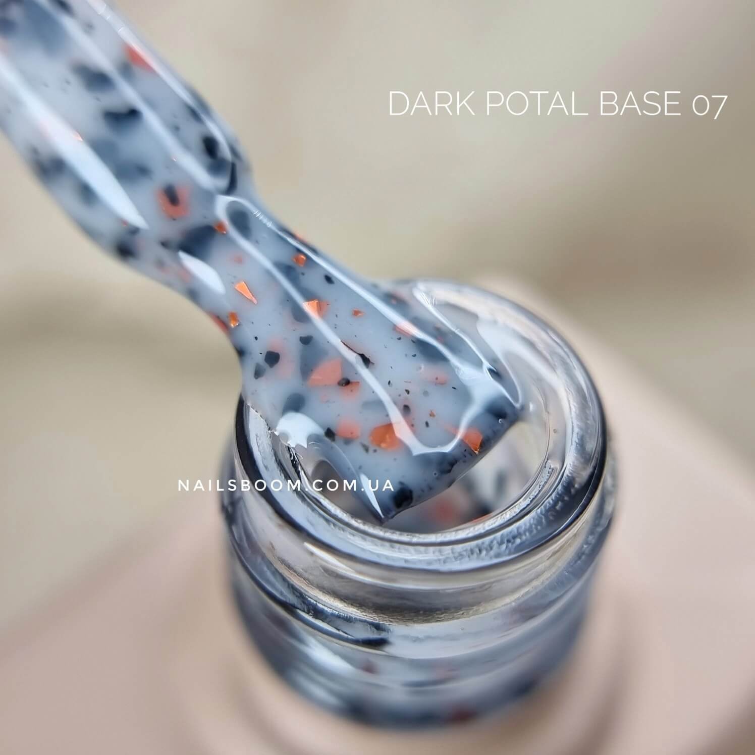 Камуфлююча база з поталлю DARK Pro Base Potal 07, 10 мл