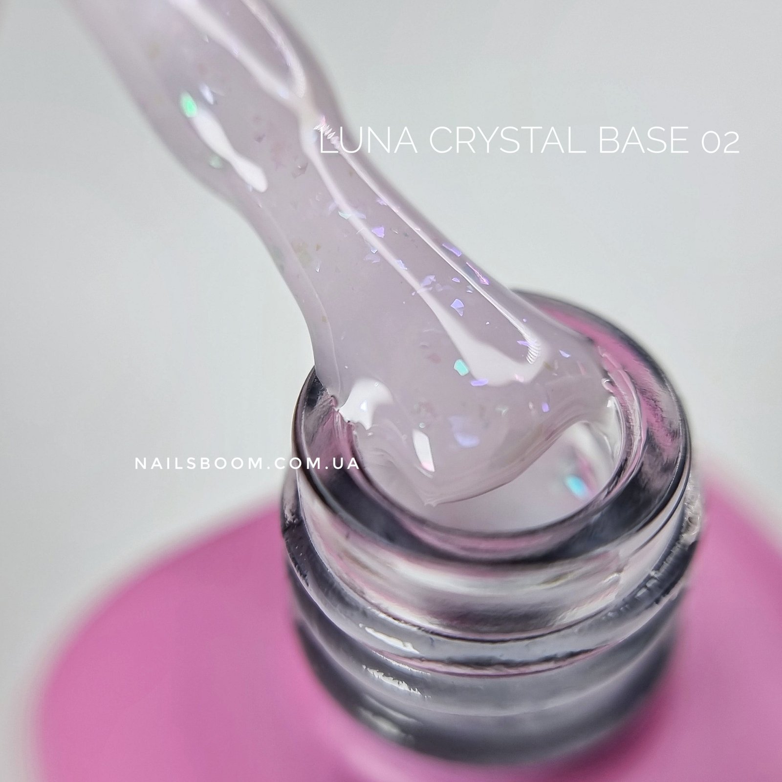 Камуфлююча база Luna Crystal Base №02, 13 мл