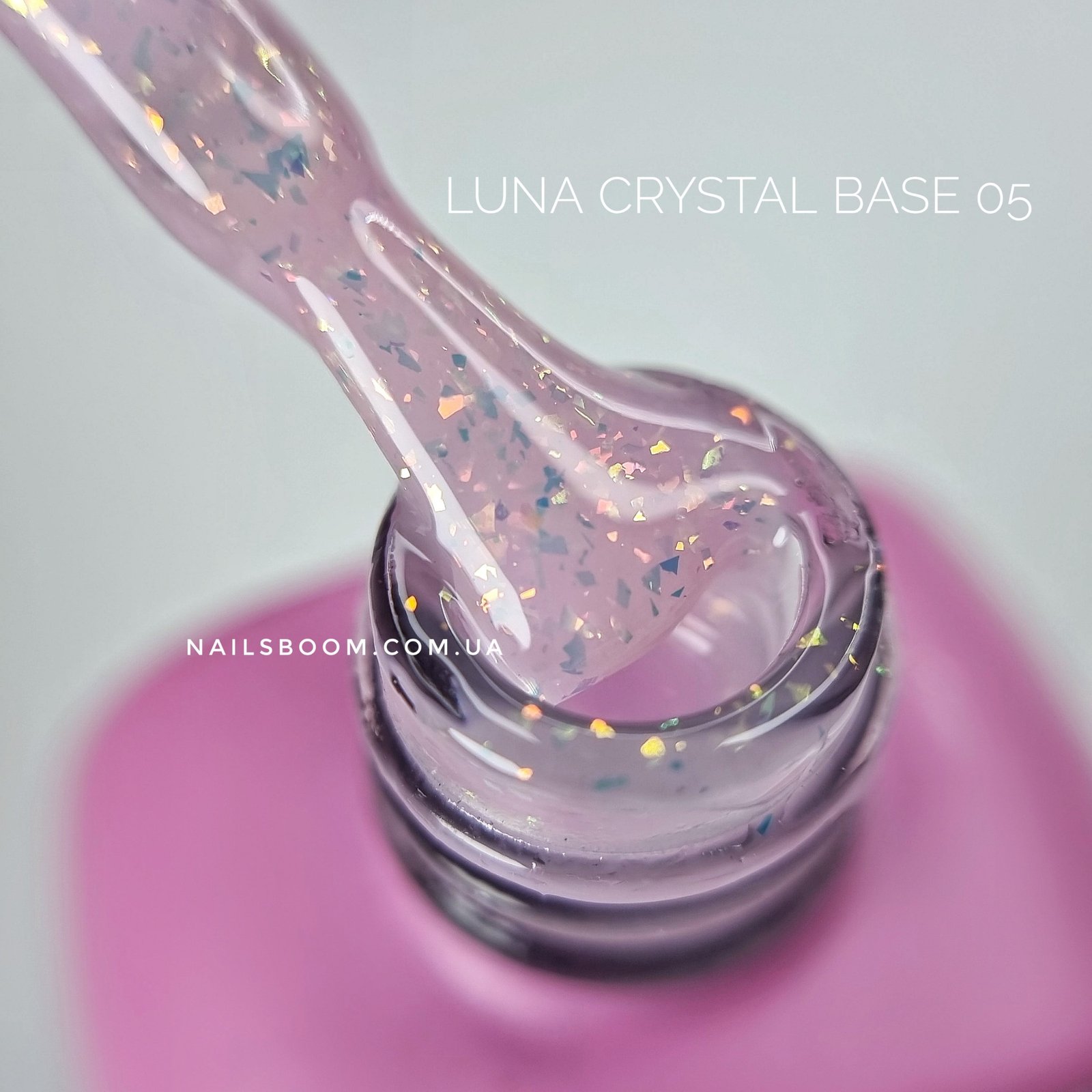 Камуфлююча база Luna Crystal Base №05, 13 мл