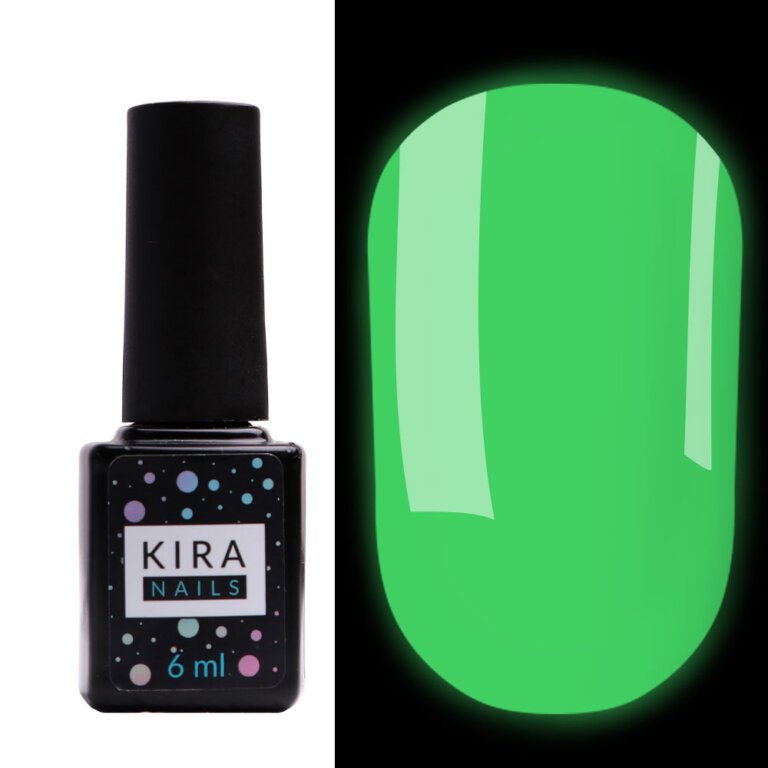 Топ флуоресцентний Kira Nails No Wipe Fluo Top - без ЛШ, 6 мл