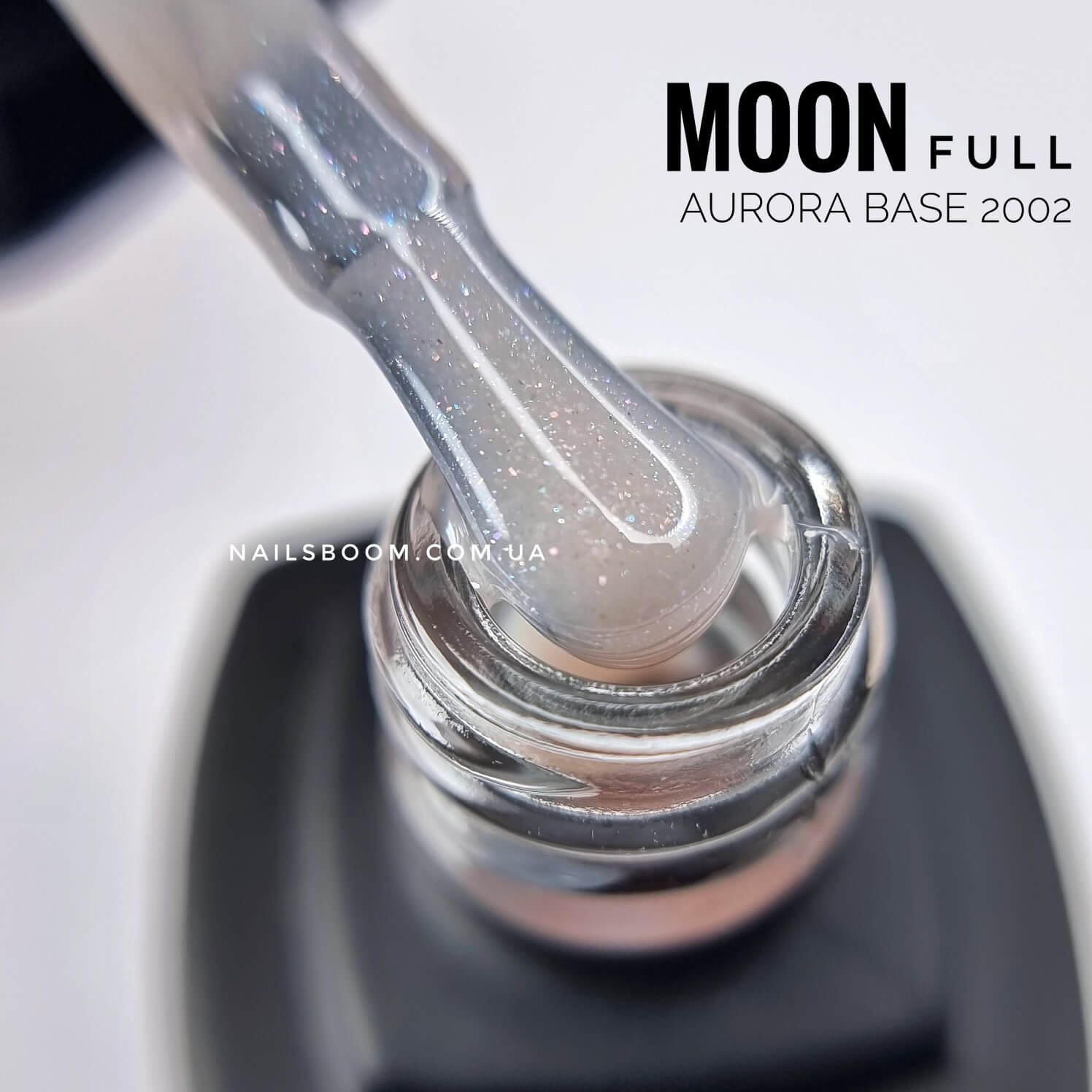 Камуфлююча база MOON Full Aurora rubber base 2002, 8 мл
