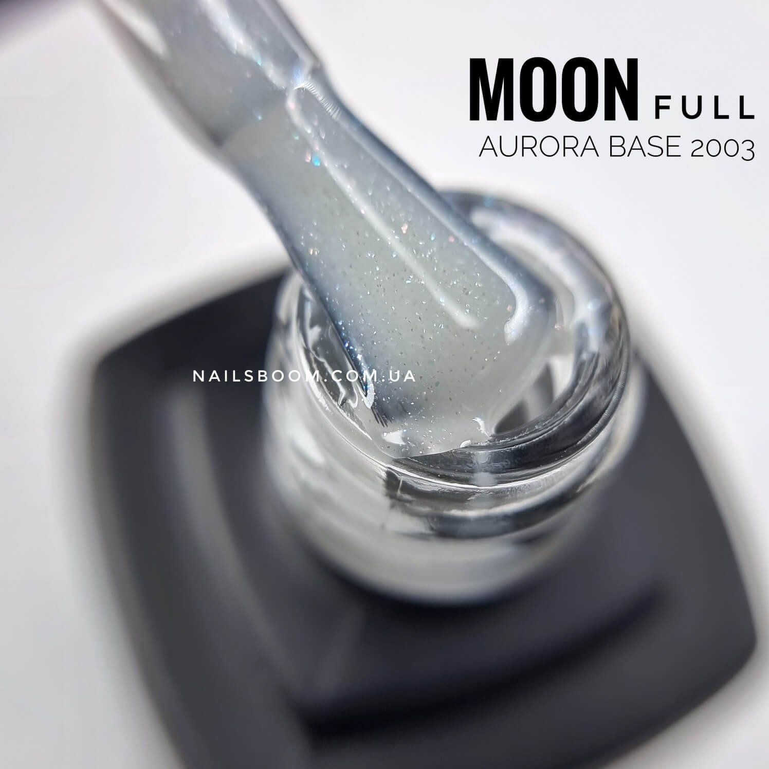 Камуфлююча база MOON Full Aurora rubber base 2003, 8 мл
