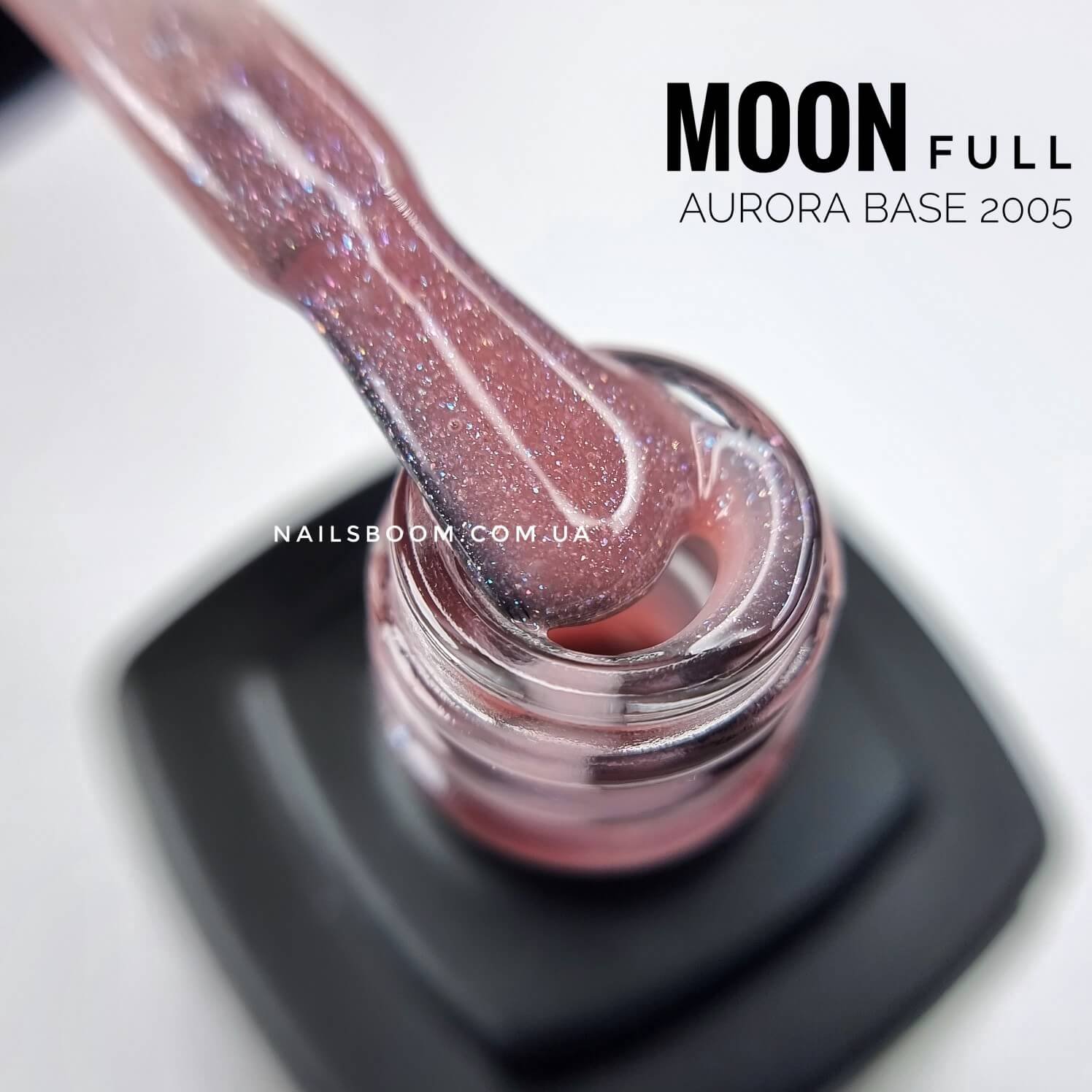 Камуфлююча база MOON Full Aurora rubber base 2005, 8 мл