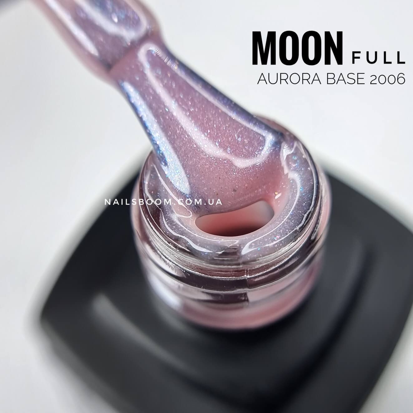 Камуфлююча база MOON Full Aurora rubber base 2006, 8 мл