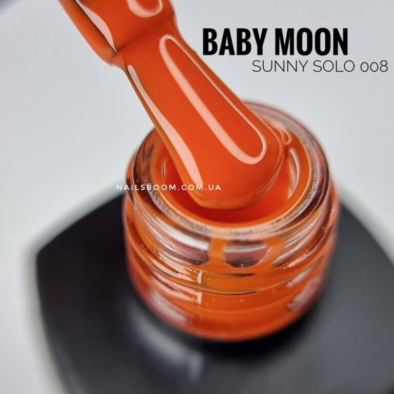 Гель-лак Baby Moon SUNNY SOLO 008, 6 мл