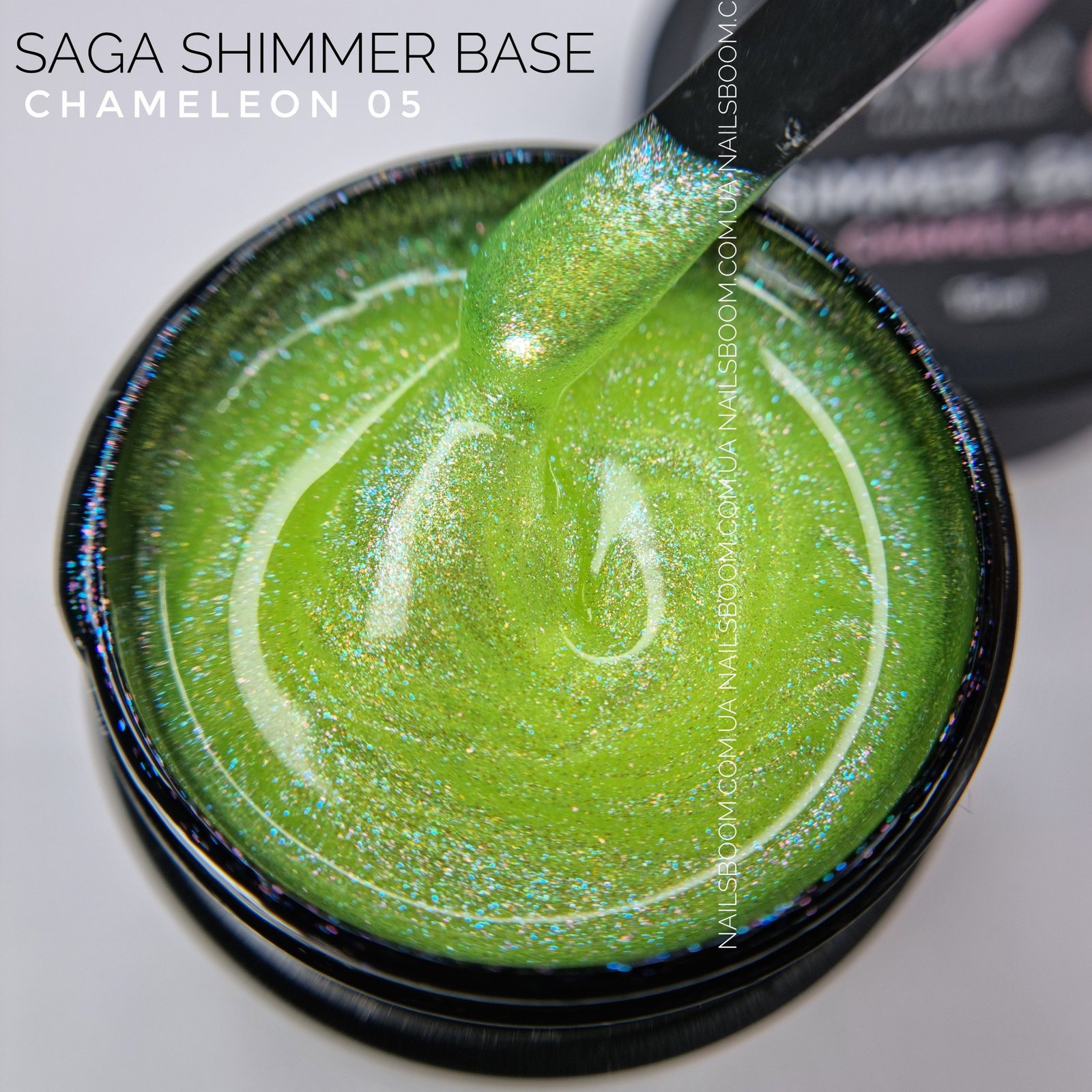 Камуфлююча база Saga Shimmer CHAMELEON 05, 15 мл
