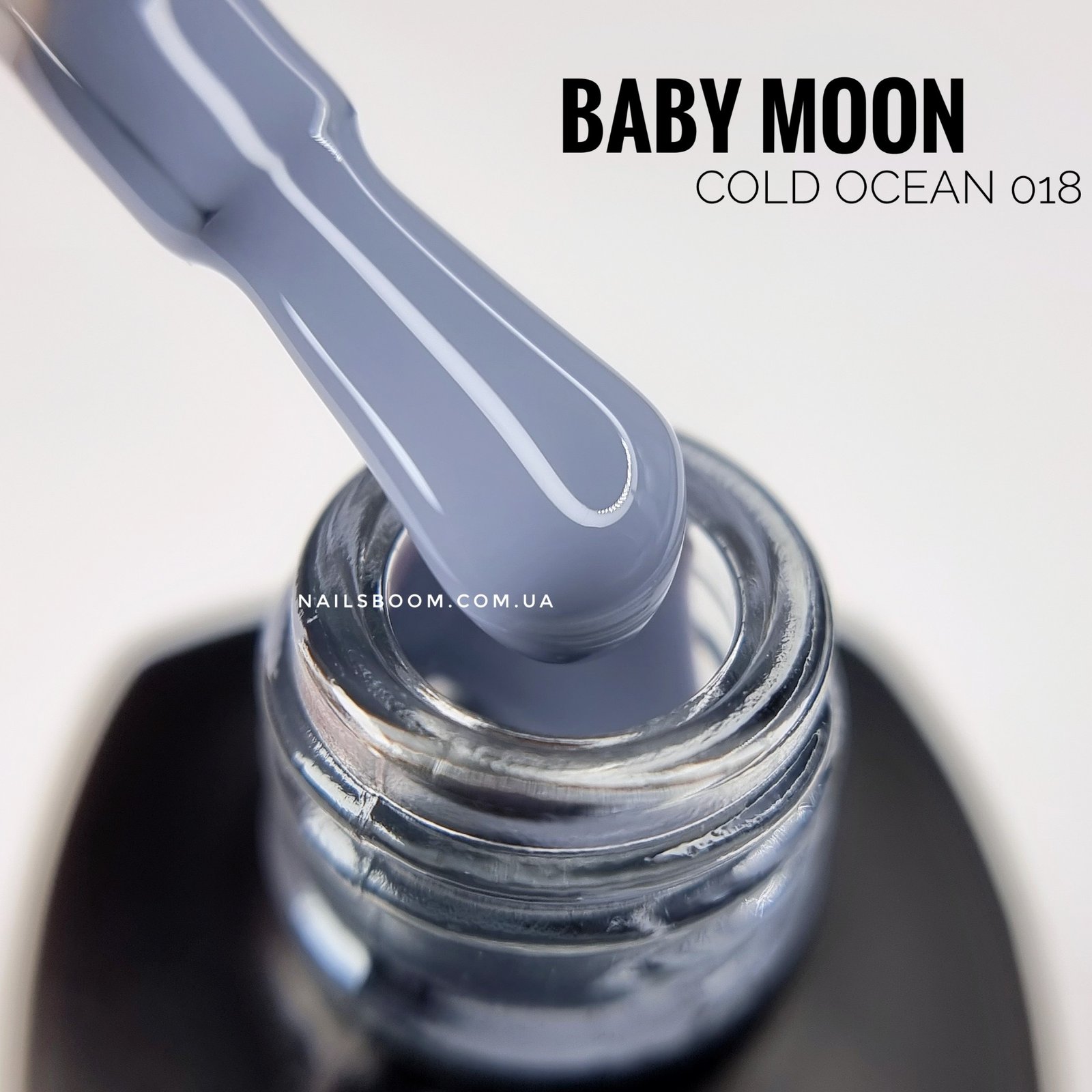 Гель-лак Baby Moon COLD OCEAN 018, 6 мл