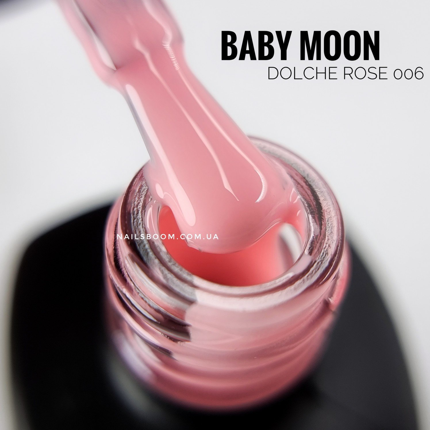 Гель-лак Baby Moon DOLCHE ROSE 006, 6 мл