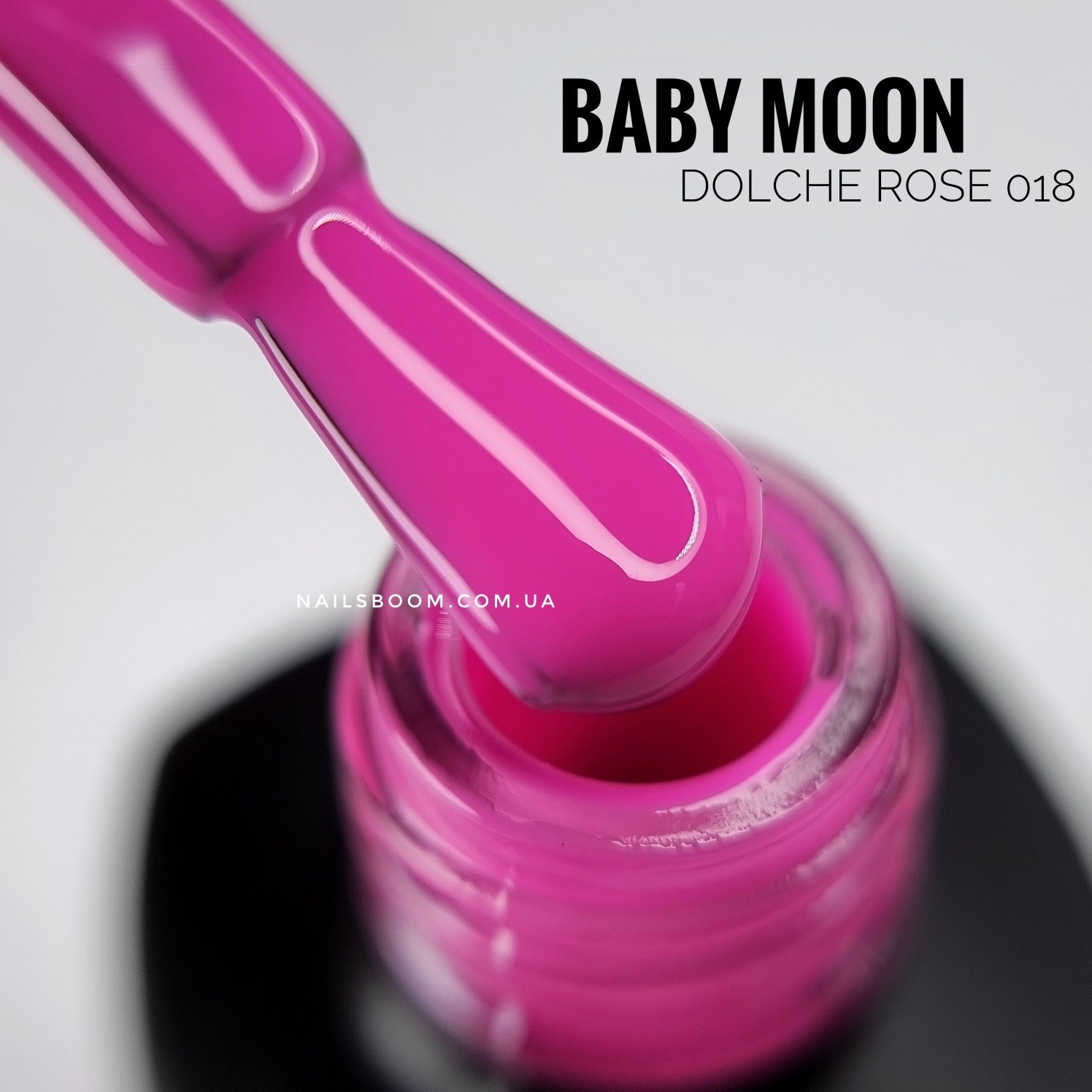 Гель-лак Baby Moon DOLCHE ROSE 018, 6 мл