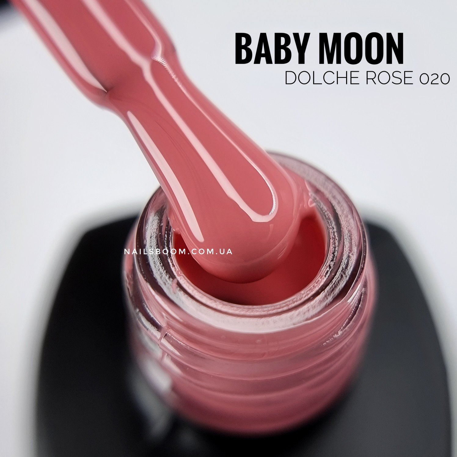 Гель-лак Baby Moon DOLCHE ROSE 020, 6 мл