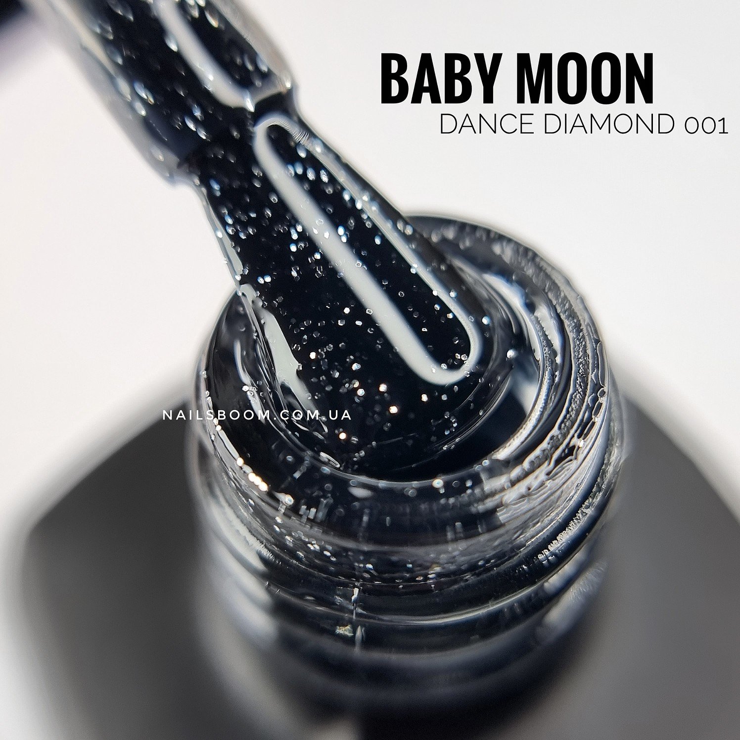 Гель-лак Baby Moon DANCE DIAMOND 001, 6 мл