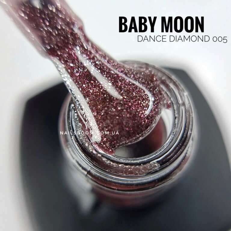 Гель-лак Baby Moon DANCE DIAMOND 005, 6 мл