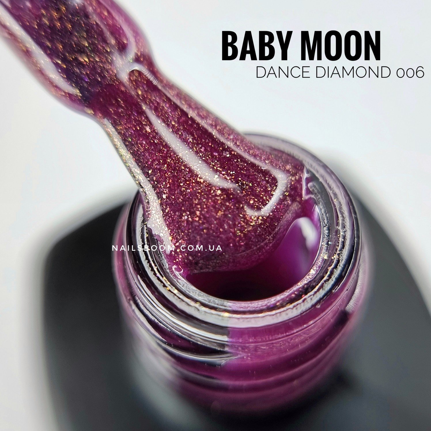 Гель-лак Baby Moon DANCE DIAMOND 006, 6 мл