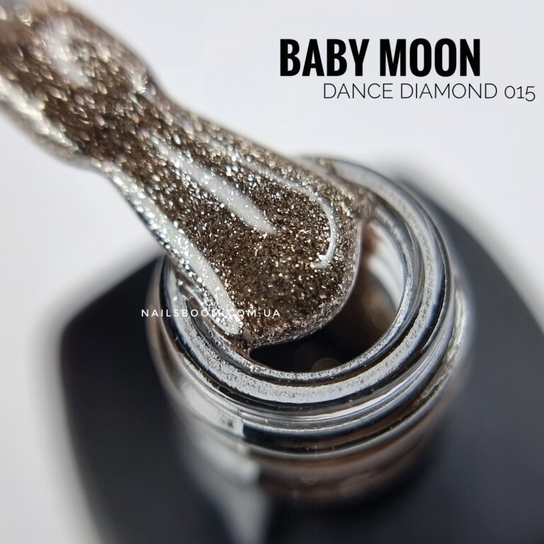 Гель-лак Baby Moon DANCE DIAMOND 015, 6 мл