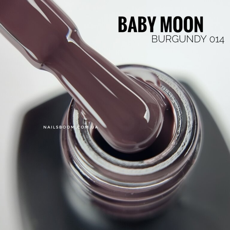 Гель-лак Baby Moon BURGUNDY 014, 6 мл