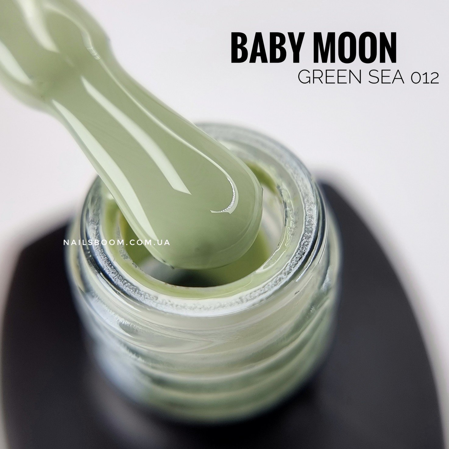 Гель-лак Baby Moon GREEN SEA 012, 6 мл