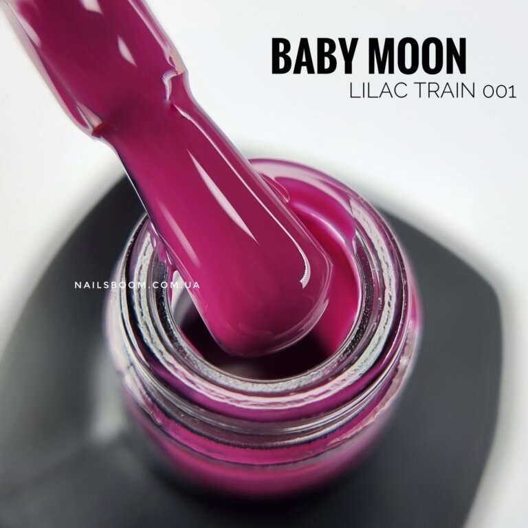 Гель-лак Baby Moon LILAC TRAIN 001, 6 мл