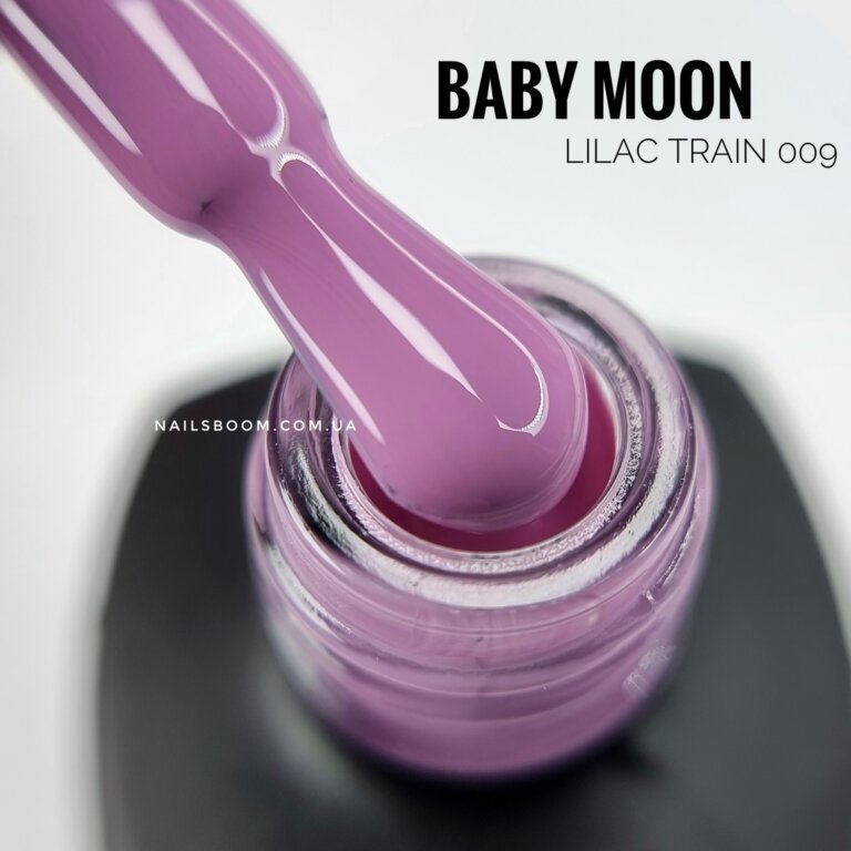 Гель-лак Baby Moon LILAC TRAIN 009, 6 мл