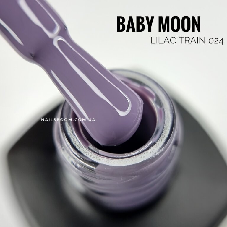 Гель-лак Baby Moon LILAC TRAIN 024, 6 мл